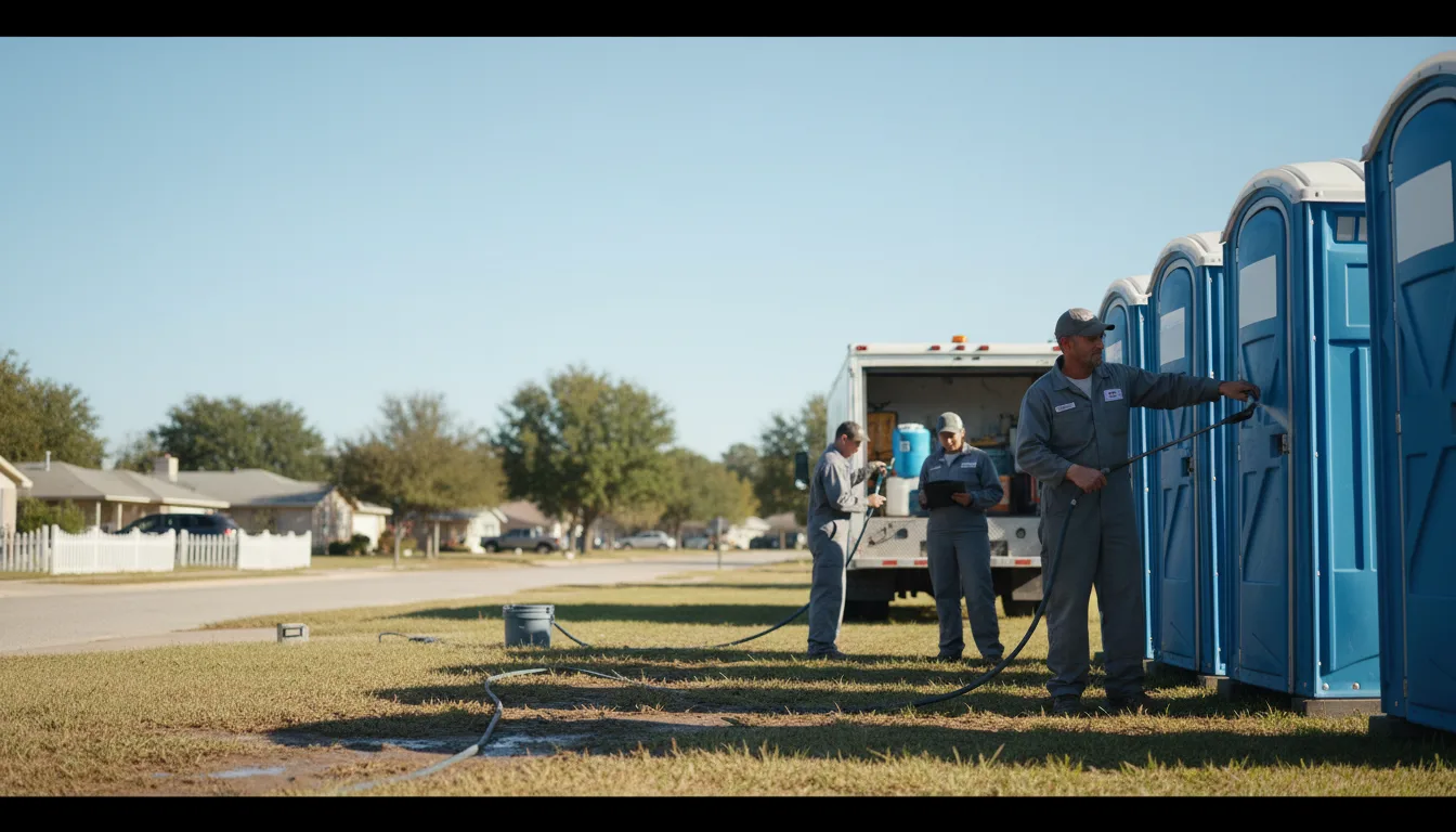 Long-Term Portable Toilet Rental in Nashville, AR near me
